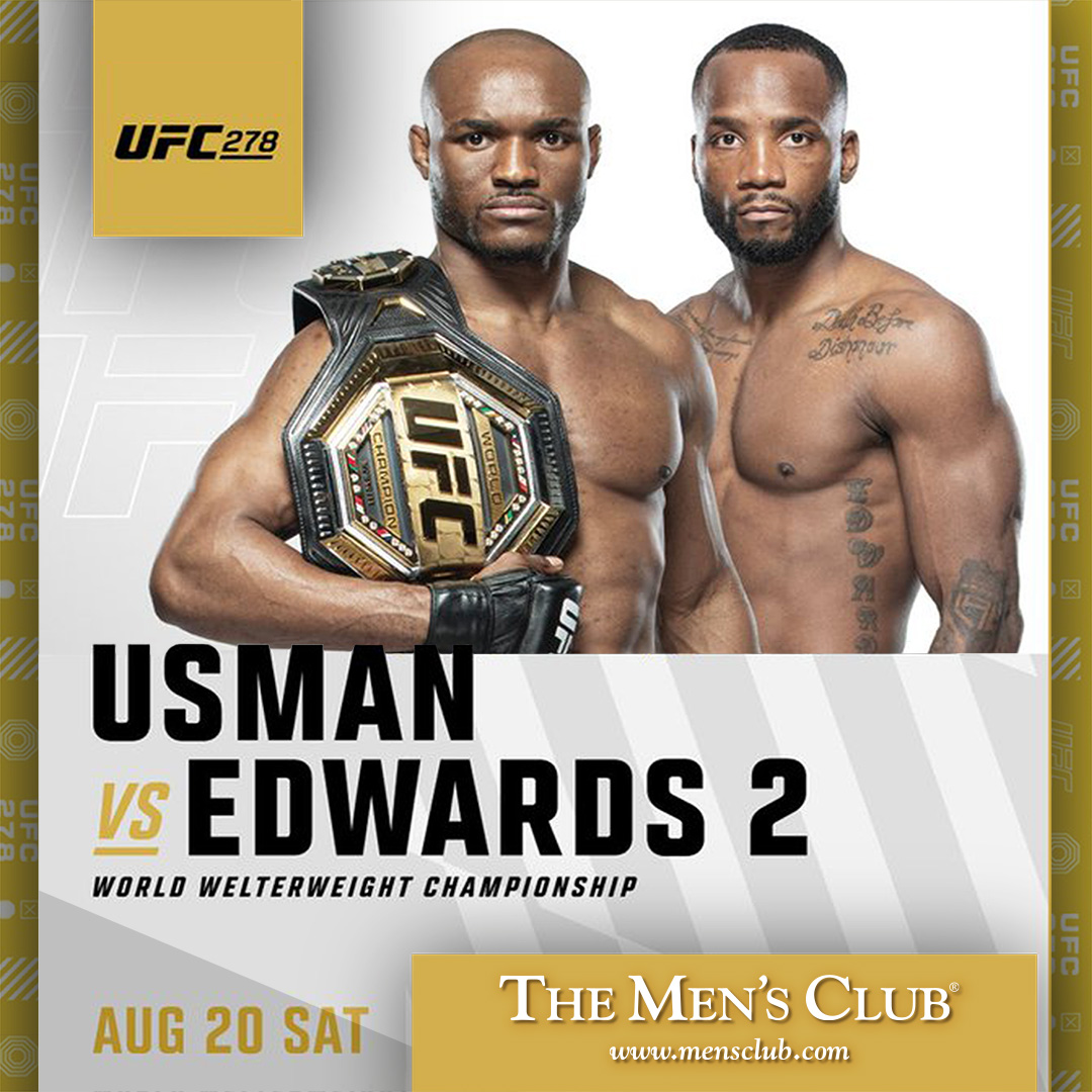 Usman Vs Edwards 2 at The Men's Club